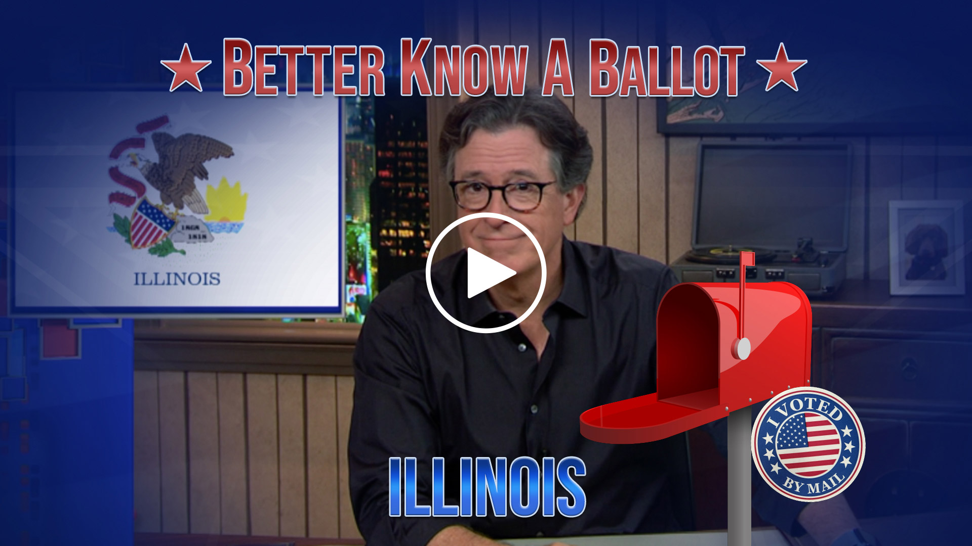UN MENSAJE DE STEPHEN COLBERT PARA LAS ELECCIONES DE 2020.