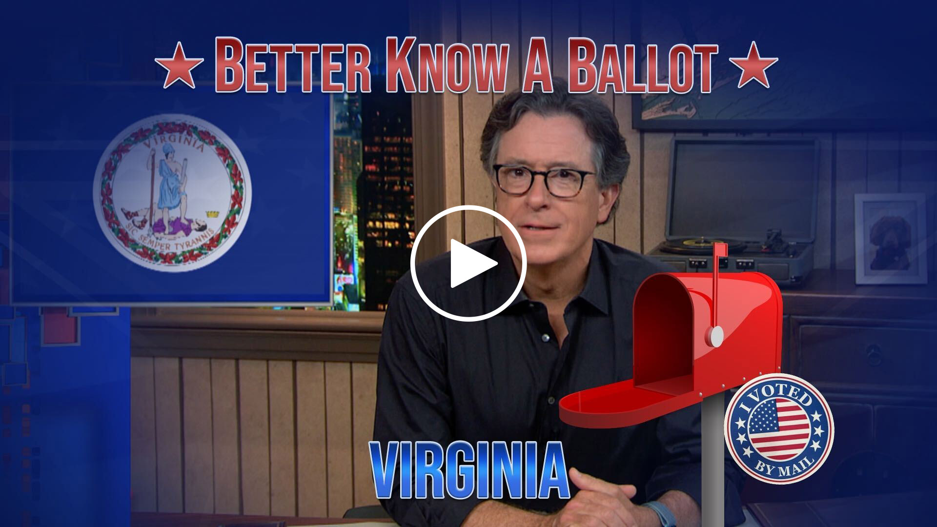 A message from Stephen Colbert FOR THE 2020 ELECTION.