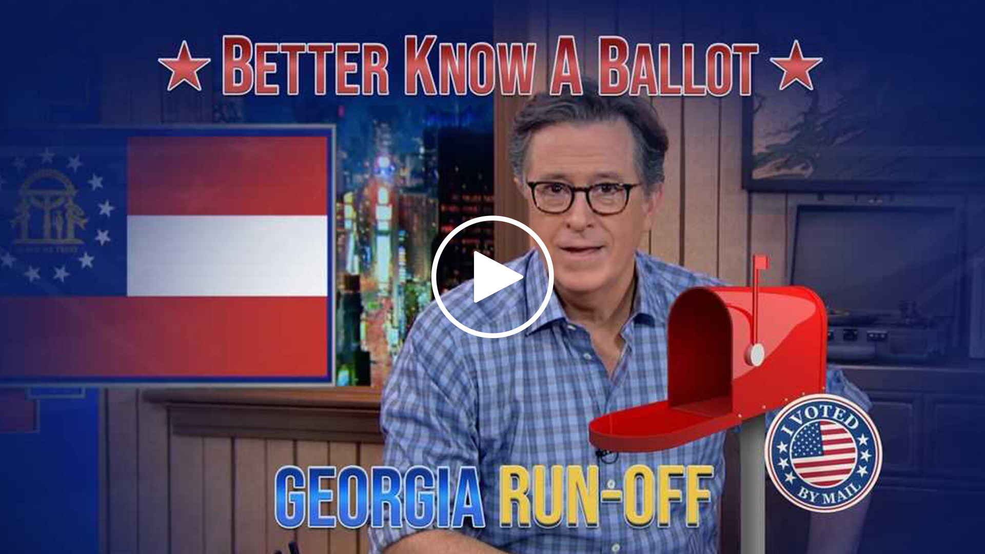 A MESSAGE FROM STEPHEN COLBERT